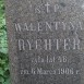 Fotografia przedstawiająca Tombstone of Valentina Rychter, Witold Rychter