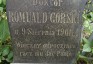 Photo montrant Tombstone of Romuald Gorski
