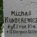 Photo montrant Tombstone of Michal Kunderewicz (Michasia)