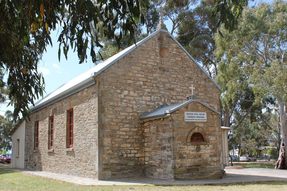 St Stanislaus Kostka Church, 1871, Polish Hill River, Australia