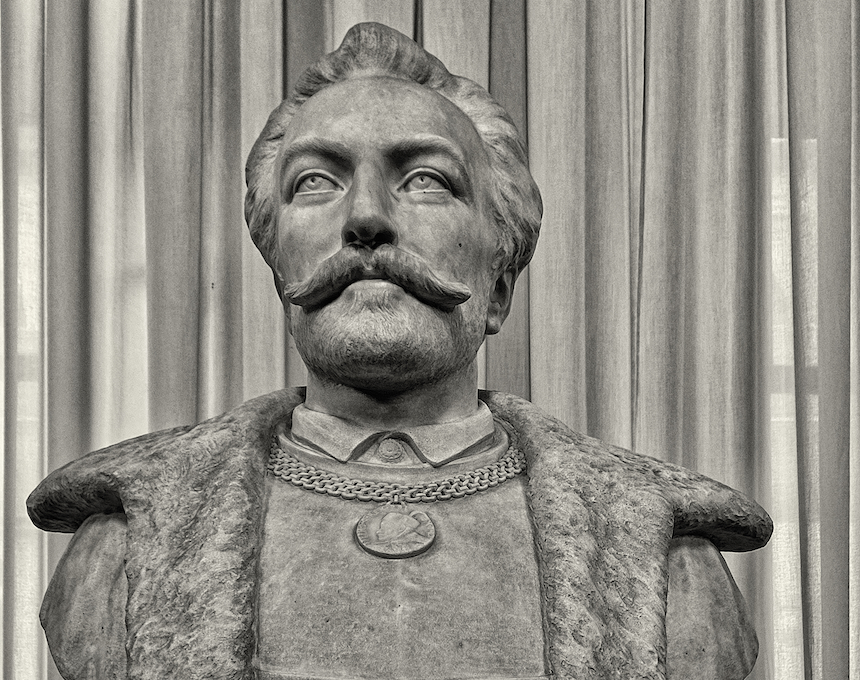 Photo montrant Bust of Jan Zamoyski at the University of Padua
