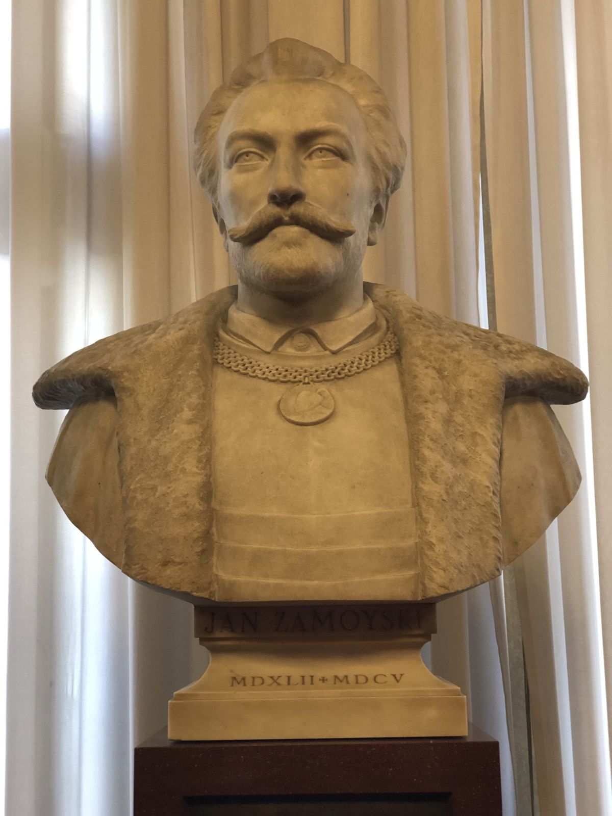 Bust of Jan Zamoyski at the University of Padua