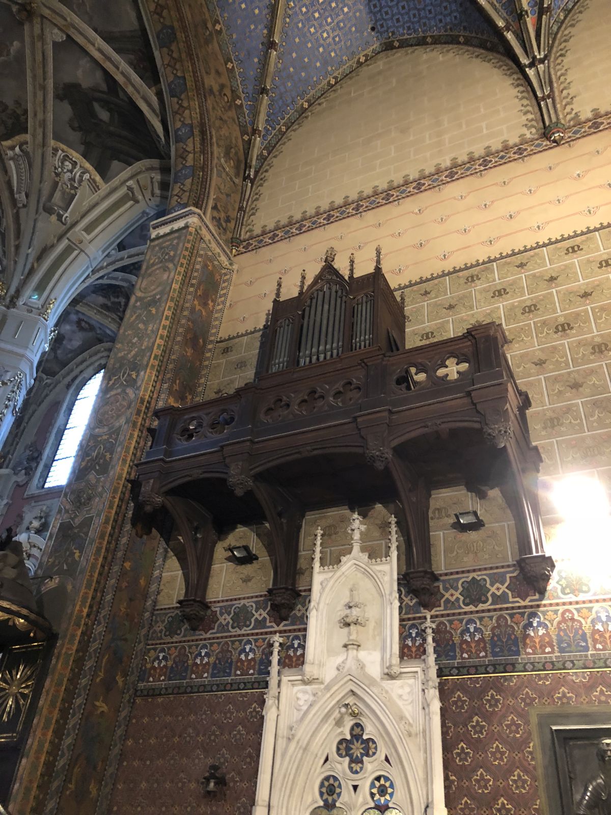 Organ in the Latin Cathedral in Lviv