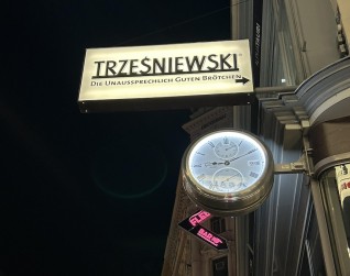 Bufet Trześniewski przy Dorotheergasse, Wiedeń, Austria