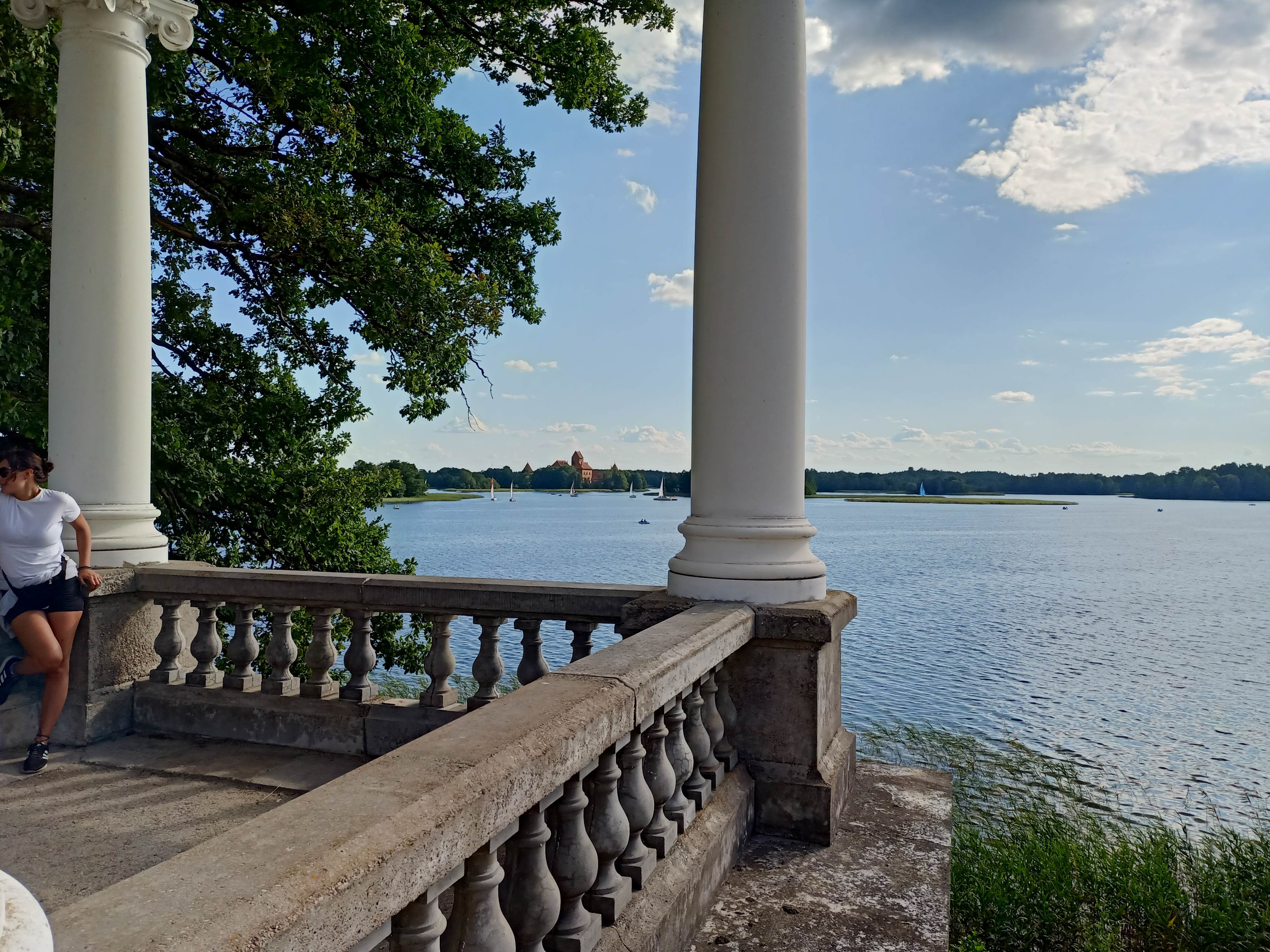 Tiškevičius Palace in Zatroczu, Lithuania