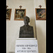 Photo showing Bust of Henryk Sienkiewicz at the \"Domine Quo Vadis\" church