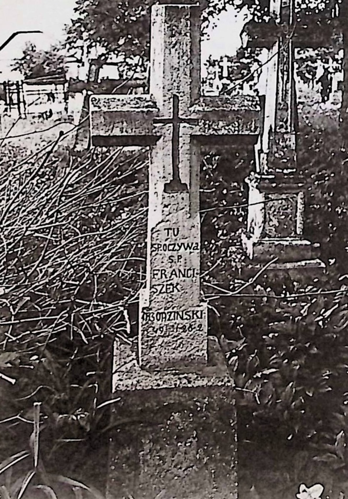 Photo montrant Tombstone of Franciszek Oboaziński