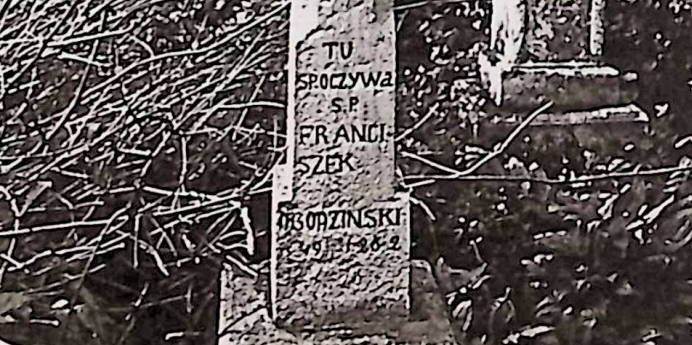 Photo montrant Tombstone of Franciszek Oboaziński