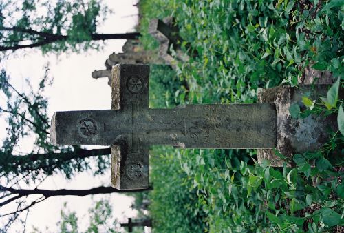 Tombstone of Frantsisk N.N., Korolovka cemetery, Ukraine