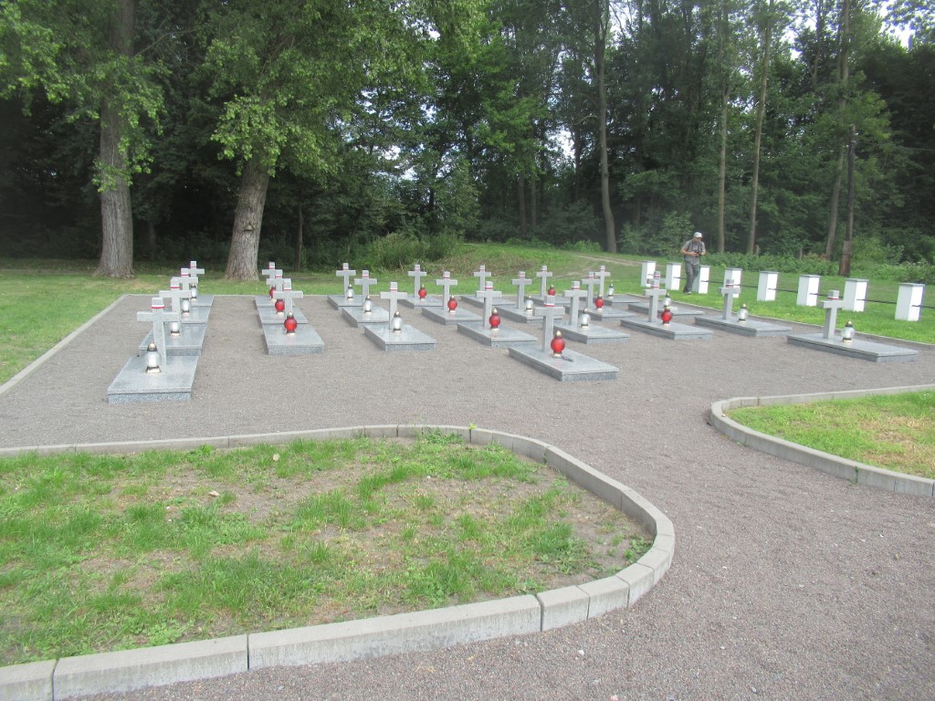 Cemetery of Polish Army soldiers killed in 1920 in the fight against Budionny's cavalry