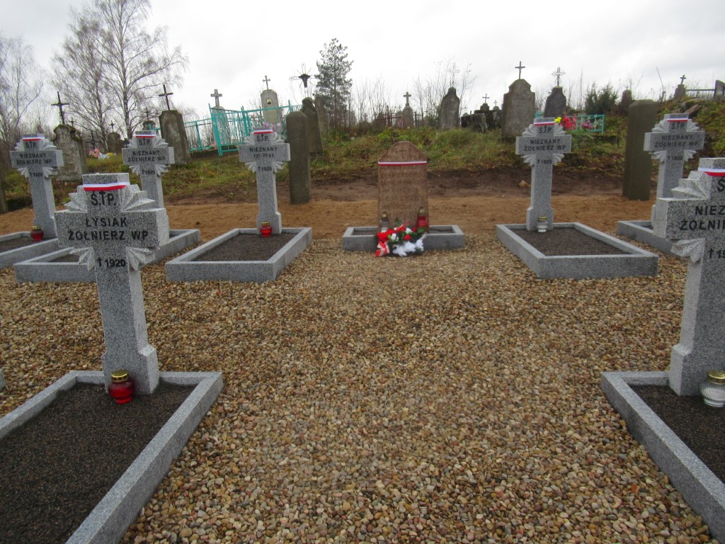 The quarters of Polish Army soldiers killed in 1920.