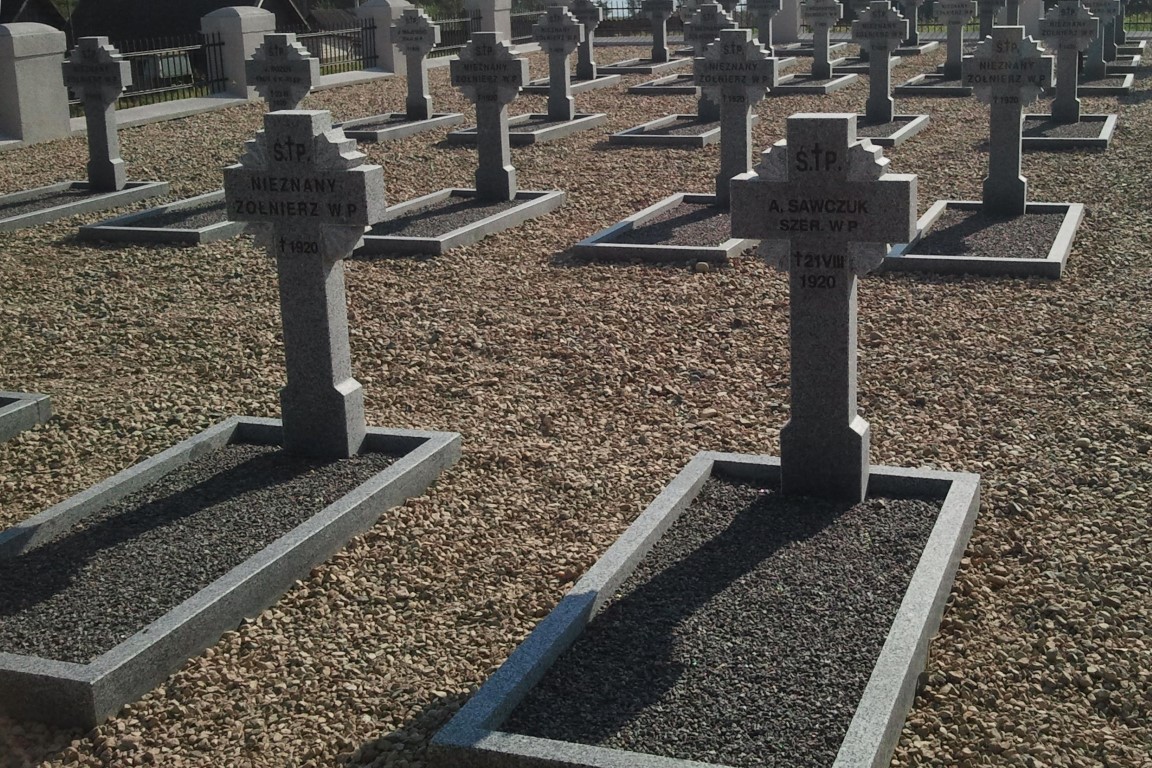 Cemetery of Polish Army soldiers killed in 1920.