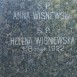 Fotografia przedstawiająca Gravestone of Anna Wisniewska, Helena Wisniewska, Konstanty Wisniewski
