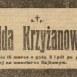 Fotografia przedstawiająca Tombstone of Romuald Krzyżanowski