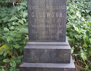 Nagrobek Franciszki Gąsowskiej