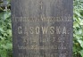 Fotografia przedstawiająca Tombstone of Franciszka Gąsowska