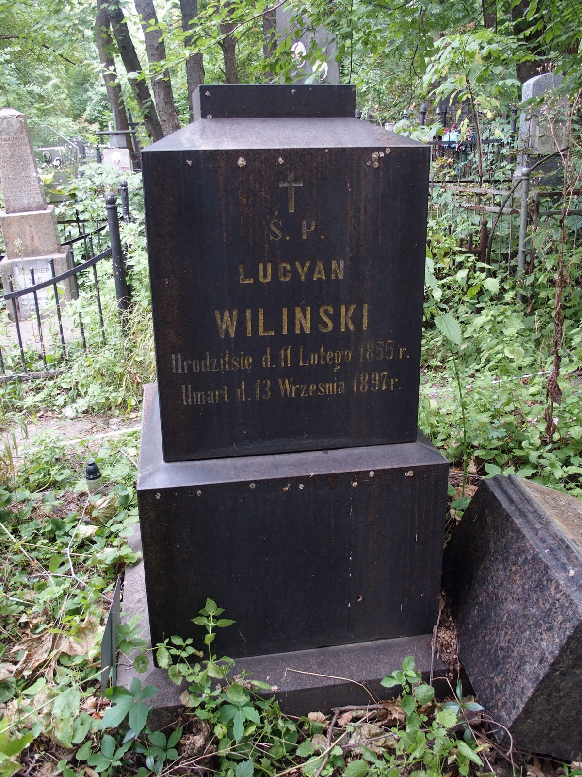 Tombstone of Lucjan Wiliński