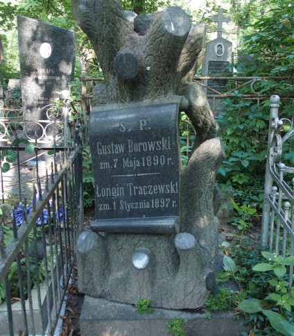 Nagrobek Gustawa Borowskiego, Longina Traczewskiego