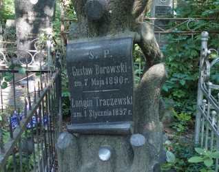 Nagrobek Gustawa Borowskiego, Longina Traczewskiego