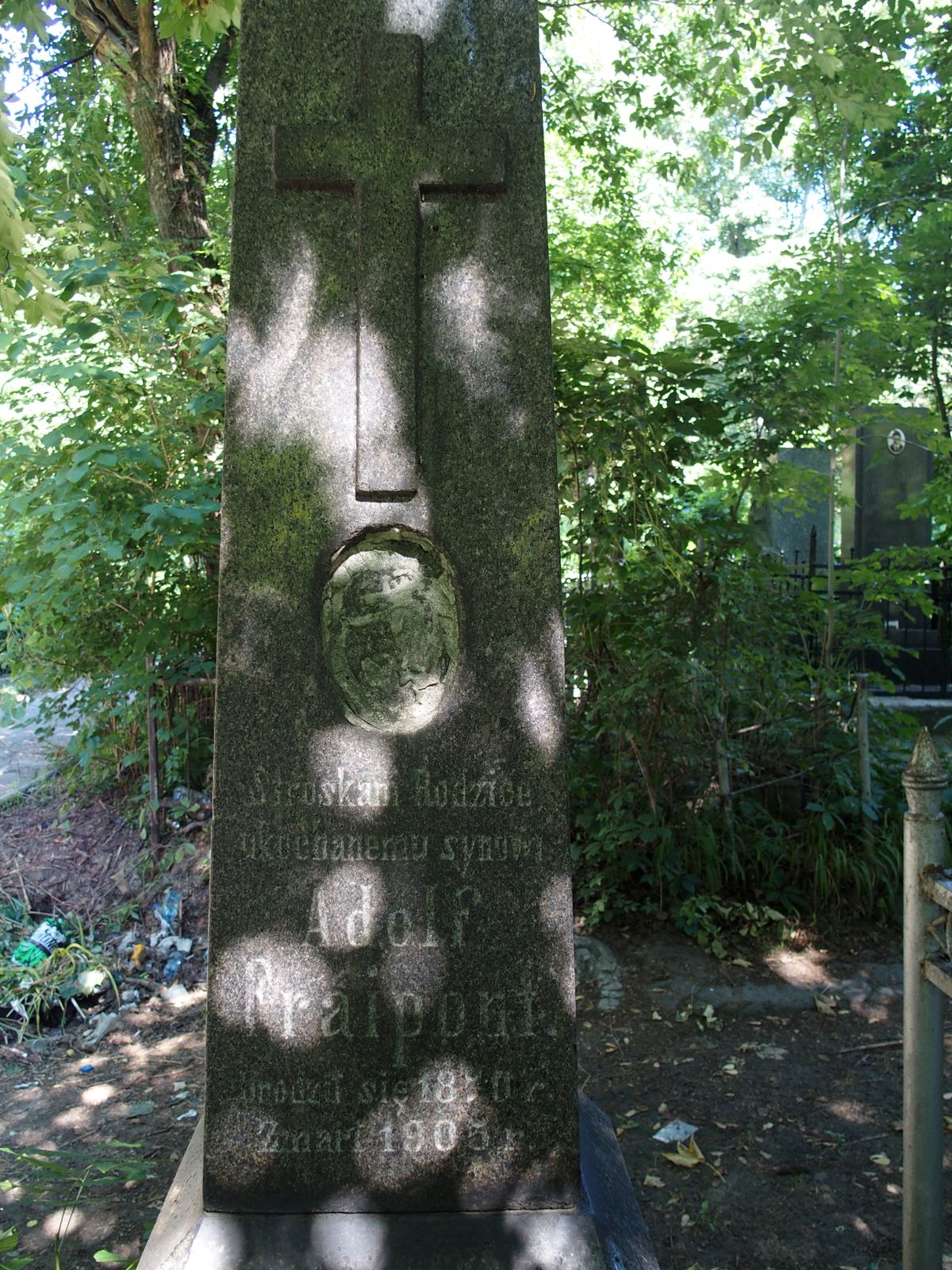 Tombstone of Adolf Fraipont