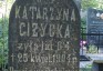 Photo montrant Tombstone of Catherine Gizycka