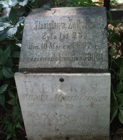 Nagrobek Stanisławy Zielińskiej, Marii Gaevskiej