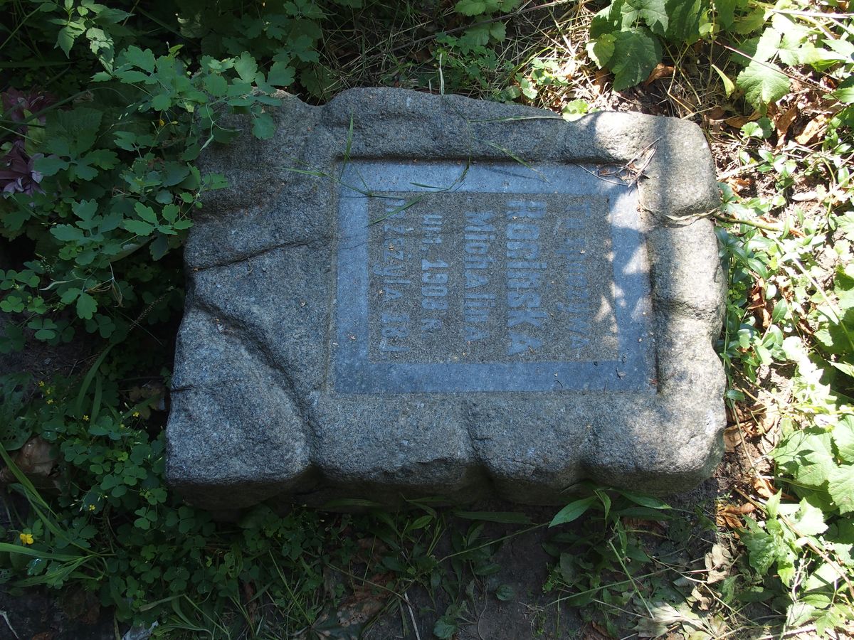 Tombstone of Michalina Rogińska