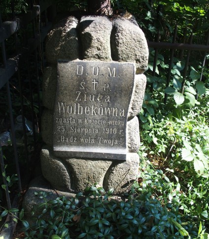 Nagrobek Ziuty Wolbekówny