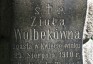 Fotografia przedstawiająca Tombstone of Ziuta Wolbekówna