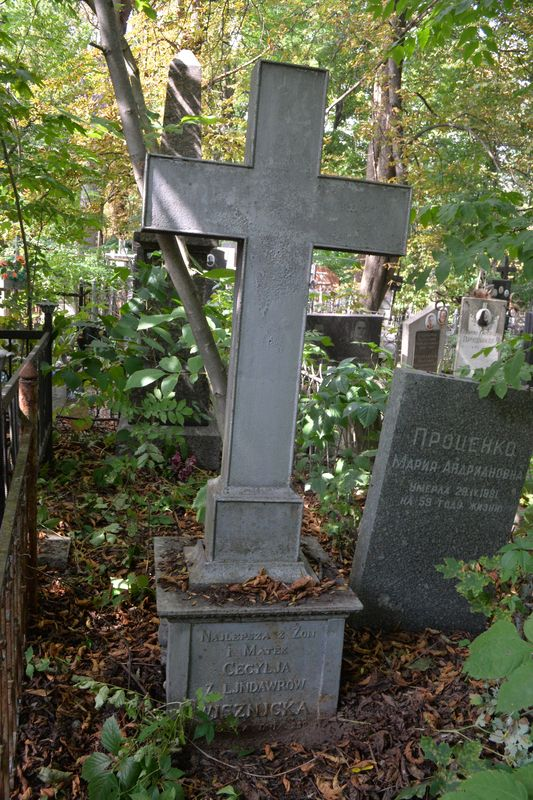 Tombstone of Cecilia Vishnicka