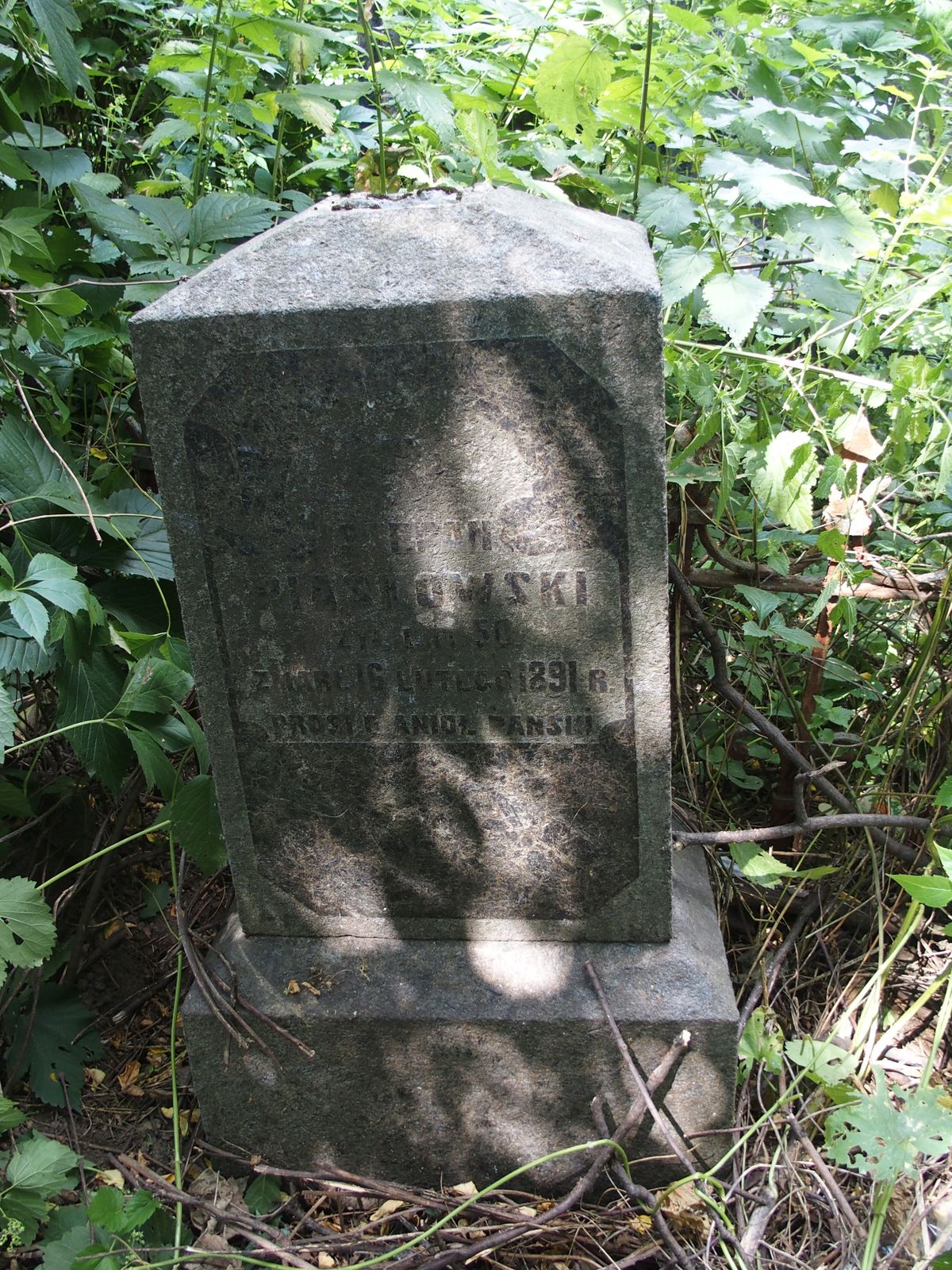 Tombstone of Stefan Piaskowski