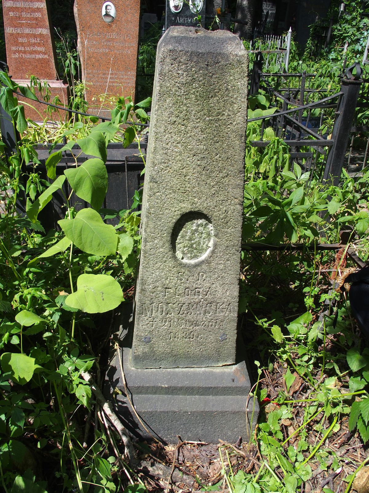 Tombstone of Flora Moszyńska