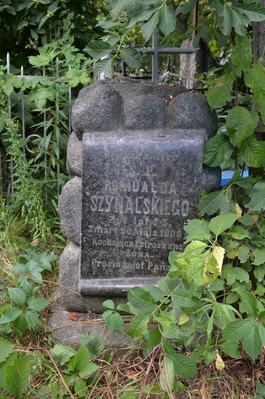 Tombstone of Romuald Szynalski