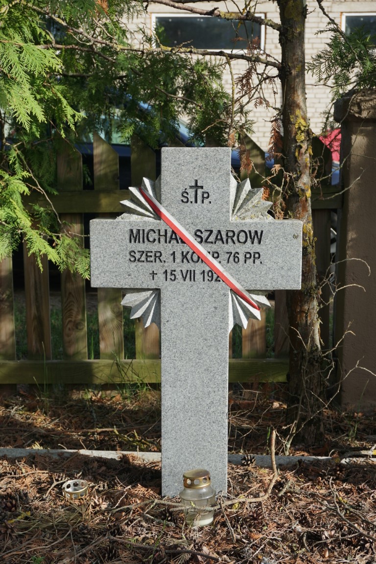 Mikhail Sharov, Quarters of Polish Army soldiers killed in 1919-1920 and police officers who died in 1923.