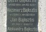 Fotografia przedstawiająca Tombstone of the Bajksztis family