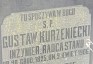 Fotografia przedstawiająca Tombstone of Gustav Kurzeniecki
