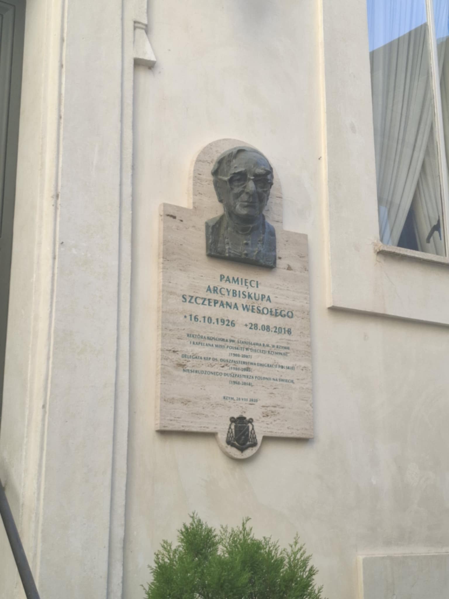 Photo showing Plaque commemorating Nicolaus Copernicus in Bologna