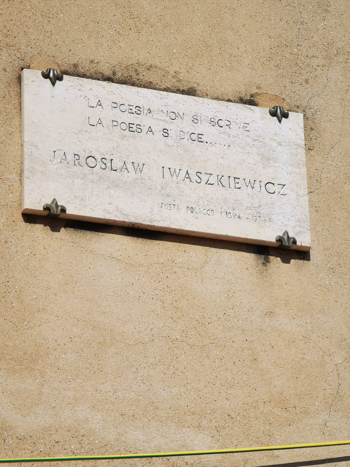 Photo montrant Plaque commemorating Nicolaus Copernicus in Bologna