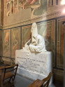 Fotografia przedstawiająca Polish tombs in the church of Santa Croce in Florence