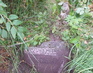 Nagrobek nieznanego mężczyzny , cmentarz Na Rossie w Wilnie, stan z 2013