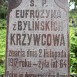 Photo montrant Tombstone of Eufrosinia Krzywiec