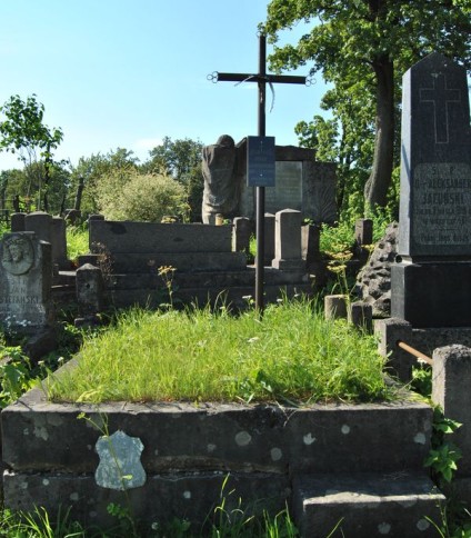 Nagrobek Józefa Samosionka, cmentarz Na Rossie w Wilnie, stan z 2014