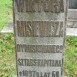 Fotografia przedstawiająca Tombstone of Antonina and Wincenty Gecold and Victor Misiewicz