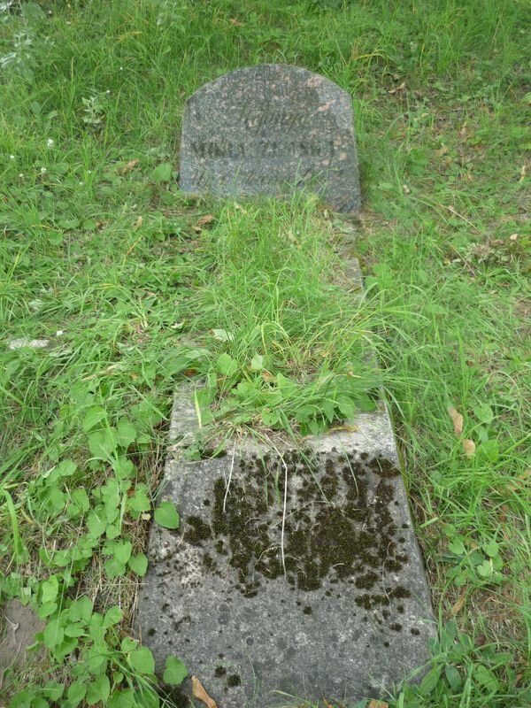 Tombstone of Stefania Moraczewska, Na Rossie cemetery in Vilnius, as of 2013.