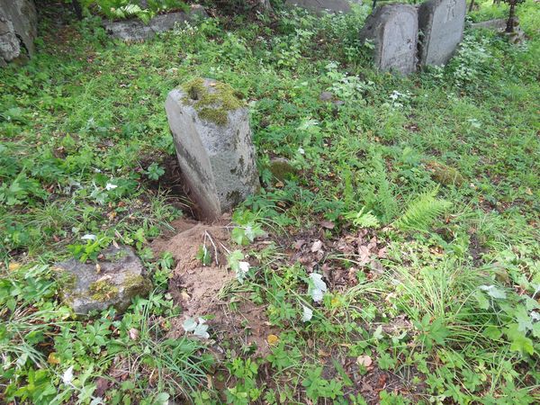 Tombstone of Valeria Kuczynska, Ross cemetery in Vilnius, as of 2013.