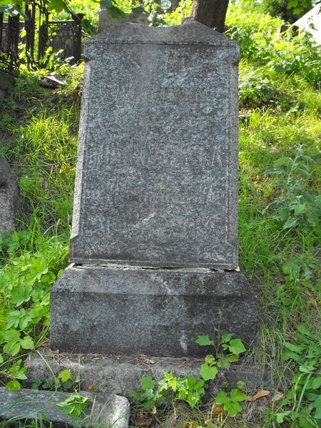 Tombstone of Melania Moraczewska, Na Rossie cemetery in Vilnius, as of 2013.