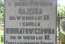 Fotografia przedstawiająca Tombstone of Kamila Kondratowicz and the Rajeckis family