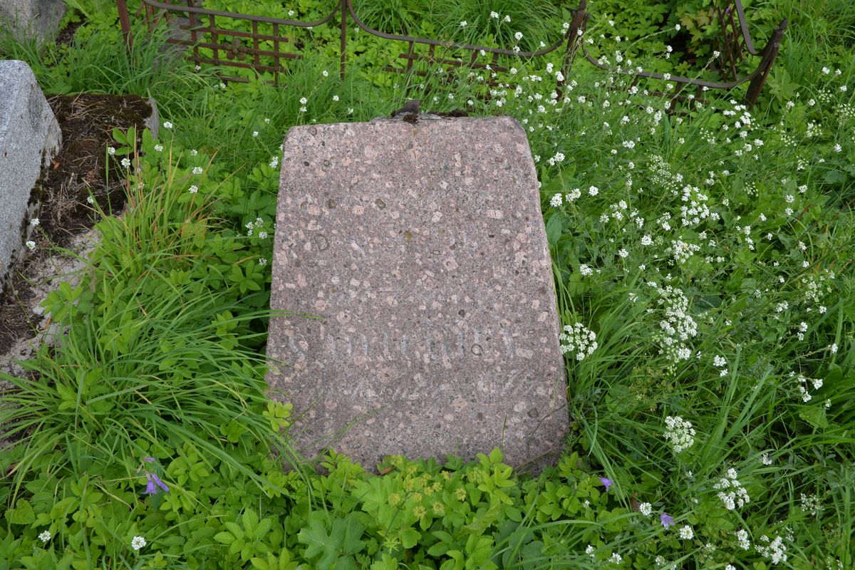 Tombstone of Kazimiera Swicka, Na Rossie cemetery in Vilnius, as of 2016.