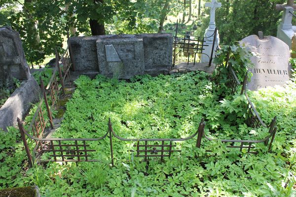 Tombstone of N.N., Na Rossie cemetery in Vilnius, as of 2014.