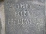 Photo showing Tombstone of the Brzozowski family